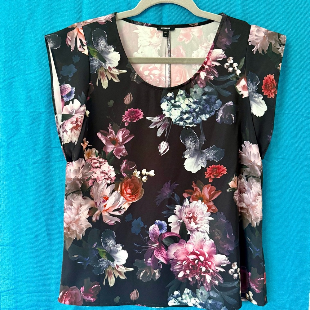 Express Cap Sleeve Blouse
